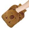 1000ML Hot Water Bottle - Capybara Hot Water Bag, Period Cramp Heating Bag, Capybara Shape Waist Warmer with Plush Cover | Heat Retention Bottle for Neck Back Shoulder Legs Travel Women, 25x18cm view 1