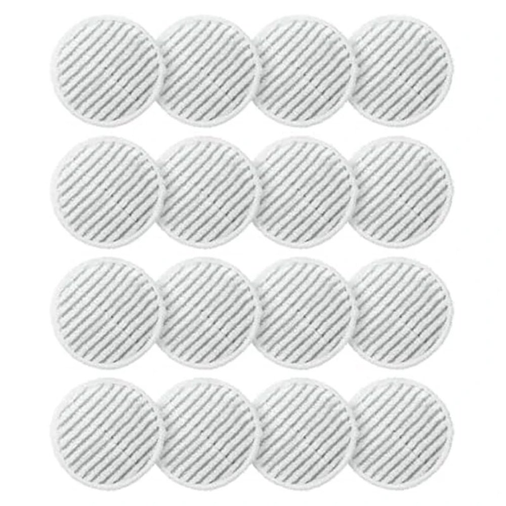 Compatible For 16PCS Microfiber Steam Mop Pads, Replacement For S7001 S8001 S8201 S7201 S7000AMZ S7000 S7005 S7020