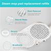 Compatible For 16PCS Microfiber Steam Mop Pads, Replacement For S7001 S8001 S8201 S7201 S7000AMZ S7000 S7005 S7020 view 3