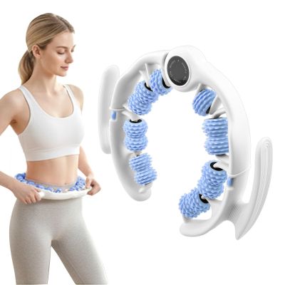 Axrivonte Cellulite Massage Tool, Lymphatic Drainage Cellulite Remover for Legs, Anti-Cellulite Massager with Detachable Roller Handles for Thighs, Legs & Buttocks(Color:Blue)