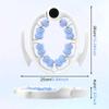 Axrivonte Cellulite Massage Tool, Lymphatic Drainage Cellulite Remover for Legs, Anti-Cellulite Massager with Detachable Roller Handles for Thighs, Legs & Buttocks(Color:Blue) view 2