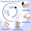 Axrivonte Cellulite Massage Tool, Lymphatic Drainage Cellulite Remover for Legs, Anti-Cellulite Massager with Detachable Roller Handles for Thighs, Legs & Buttocks(Color:Blue) view 4