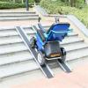 Portable Wheelchair Ramp, Aluminum Telescopic Wheelchair Ramp Lightweight Folding Portable for Home Steps and Vehicle Access,Ramps for Wheelchairs for Home view 4