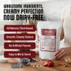 Blentte Non-Dairy Strawberry Soft Serve Mix Vegan Ice Cream Powder for Frozen Yogurt, Sorbet & Gelato Makers All-Natural Plant-Based Dessert Base for Creamy, Delicious Frozen Treats 2.8 lbs view 4