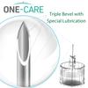 ONE-CARE Pen Tips 32G x 4 mm (5/32) Ultra-Thin Comfort Design, Thin-Wall Flow Technology, Universal-Fit, 100 Count Box view 3