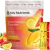 KEY NUTRIENTS Selenium Electrolytes Powder Packets Variety Pack Sugar Free Hydration Drink Mix Keto Hydration Packets Improved Refreshing Taste Lemonade, Peach Mango & Watermelon 20 Pack view 1