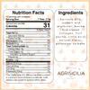 Agrisicilia Apricot Fruit Spread + Proteins Italian Fruit Jam, 240 g Glass Jar, Made in Sicily, Natural Fruit Breakfast Spread for Active Lifestyles (1 Pack, Apricot) view 2