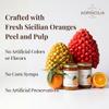 Agrisicilia Sicilian Orange Marmalade Authentic Italian Citrus Jam with Fruit Peel, Made in Sicily, 12.7 oz Glass Jar view 3