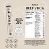 BERSKI Salted Beef Sticks 100% Grass-Fed, Grass-Finished Ancestral Blend with Liver & Heart Keto, Paleo Regeneratively Raised USA Beef 8 Pack (1.9 oz Sticks) view 4