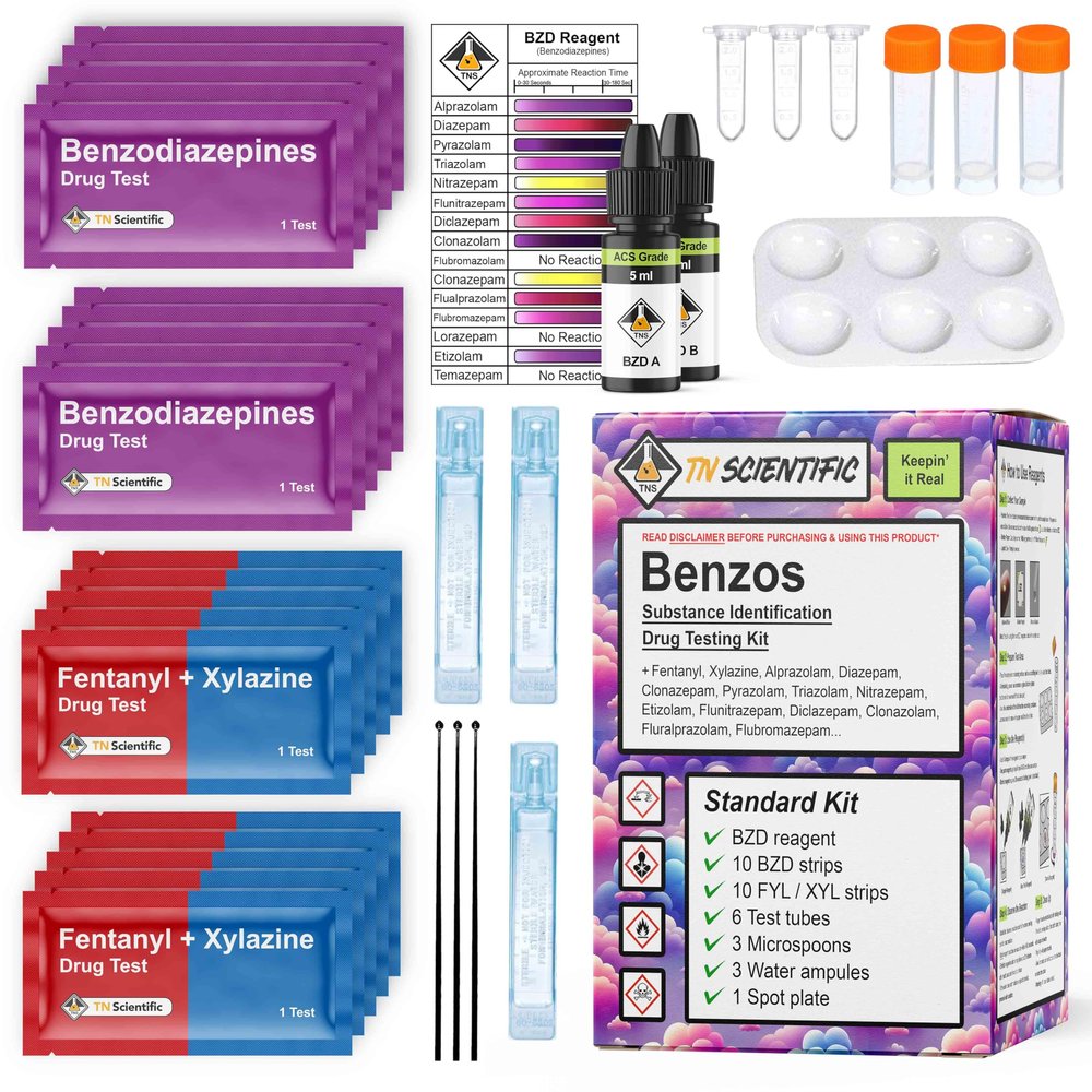 BZD Surface Residue Forensic Drug Test