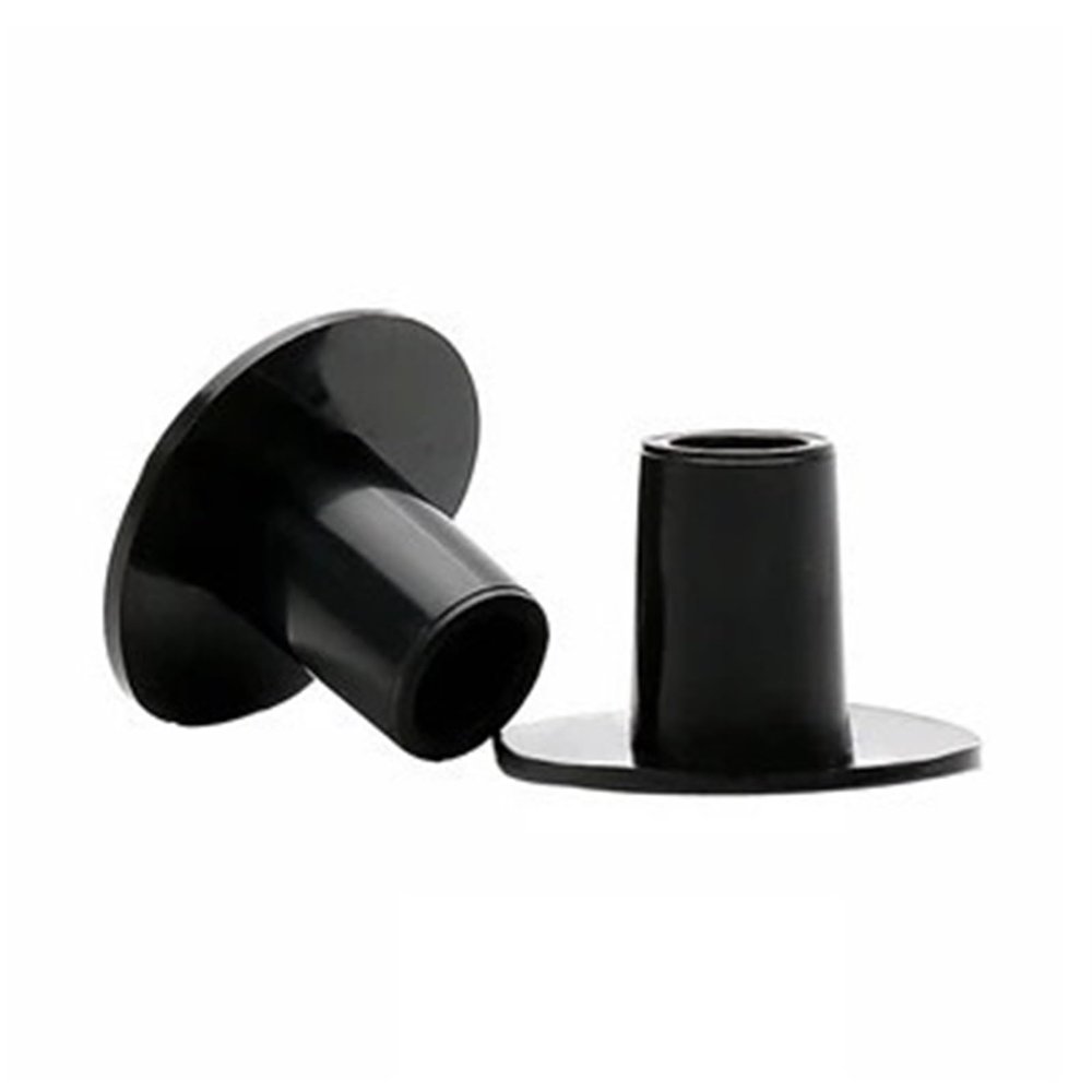 Heel Protectors 30/50 Pairs Non-Slip High Heels Round Protective Cover High Stoppers Wearable Heel Savior Shockproof Accessory for Shoes Grass(Black,50 Pairs,Medium)