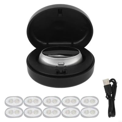 54HE Intelligent Electric Throat Device Sleep Aid Sleep Apnea Relief Plastic Snore Ceasing Massager for Snore Reduction stability