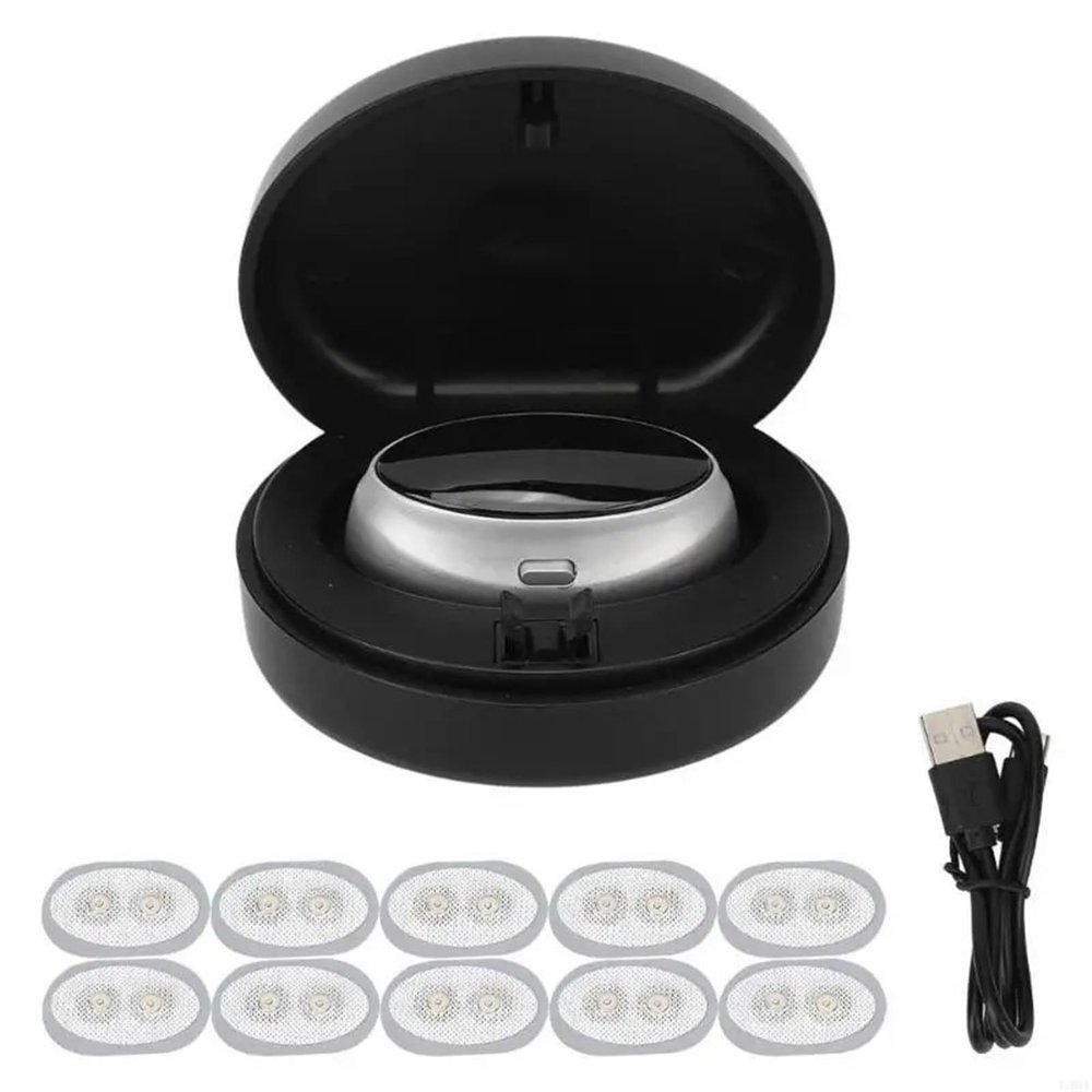 54HE Intelligent Electric Throat Device Sleep Aid Sleep Apnea Relief Plastic Snore Ceasing Massager for Snore Reduction stability