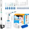 Ear Wax Removal, Earwax Removal Kit with Camera 500ml Ear Cleaner Kit with HD Display & 4 Pressure Settings, Safe and Effective Ear Flush Kit with Ear Cleaner - Includes Basin, Towel & 16 Tips view 1