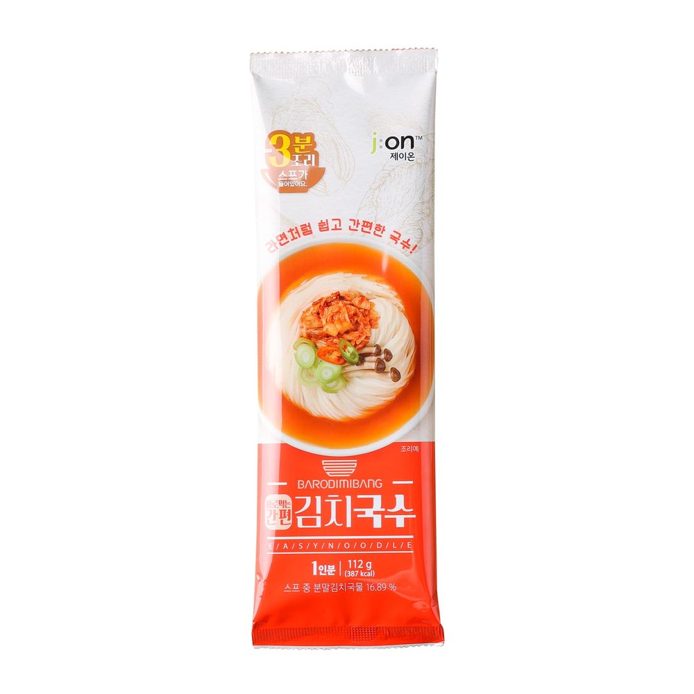Barodimibang Easy Noodle (5flavor) (3.88 oz, Kimchi)