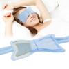 SPRING SEAON Weighted Eye Mask with 100% Patented Light Blocking Design for Men and Women, Velvet Gravity Eye Mask with Adjustable Head Circumference for Sleeping, Airplane, Travel, Gifts for Wife view 1