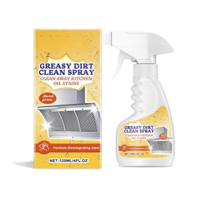 Range Hood Degreaser Spray - Powerful Kitchen Degreaser Cleaner for Oven Racks, BBQ Grills Heavy Duty Stove, Oven