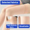 20-30mmHg Thigh High Compression Stockings for Women & Men - Graduated Pressure Socks for Varicose Veins & Circulation (Black, S) view 3