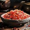 2 flavors fresh chili sauce 80g/can,hot pot dipping,Ssoybean pastepicy mushroom soy sauce,Instant Mushroom seasoning dish,Mixed noodle CondimentChopped colored peppers snacks (Fresh pepper sauce,3 can) view 4