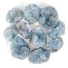 1.1lb Bulk Raw Celestite Cluster Rough Crystal-Natural Celestite Cluster Raw Stones Crystal for Tumbling, Cabbing, Fountain Rocks, Decoration, Polishing, Wire Wrapping, Wicca & Reiki Crystal Healing view 1