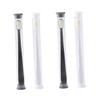 Abaodam 4PCS Ultra Soft Micro-Nano Bristle Toothbrushes for Adults Ergonomic Non-Slip Handle Lightweight Portable Teeth Cleaning Tool Household with Black and White Colors view 1