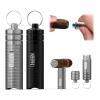 2-Pack 3-in-1 Cigar Punch Accessories Kit, with Cigar Punch, Cigar Nubber, Cigar Holder - Compact Size Fits All Cigar, Easy Carry with Key Ring, Great Gifts for Men view 1