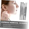 Abaodam Professional Earwax Removal Kit Stainless Steel Ear Picks Portable Spiral Earwax Cleaning Tools Comfortable Safe Ear Canal Cleaner view 2