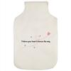 Azeeda 'Follow Your Heart' Hot Water Bottle Cover (HW00045374) view 1