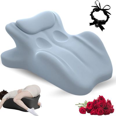 hwqsad Pillow, 27 Perfect Position Intimacy Pillows for Couples, Ergonomic Support Pillow, Soft Memory Foam, Fast Rebound, Long-Lasting Support, for All Postures (D)