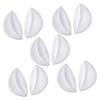 WRITWAA 10 Pairs Adhesive Gel Arch Pads Cushioning Support Insoles for Flat Foot Comfort Non-Slip Foot Inserts for Sports Shoes Sandals Slippers Comfortable Design view 1