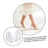WRITWAA 10 Pairs Adhesive Gel Arch Pads Cushioning Support Insoles for Flat Foot Comfort Non-Slip Foot Inserts for Sports Shoes Sandals Slippers Comfortable Design view 4