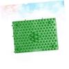 GANAZONO 2pcs Green Foot Massage Pads with Pellet Reflexology Balls Acupressure Mat for Heel Arch Toe Relief Foot Massaging Tool for Home Office and Sports view 2