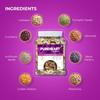 Cherokee Premium Trail Mix with Cashews, Almonds, Pistachios, Cranberries, Raisins, Pumpkin and Sunflower Seeds, 1000g Reusable Jar view 2