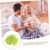 Beaupretty Green Raffia Shredded Paper Box Filler Decorative Packing Shred for Baskets Versatile Tissue Paper Filler for Boxes Shipping and Romantic Presentation view 2