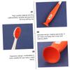 Abaodam 4pcs Toothbrush Soft Bristles Ergonomic Design Oral Care for Years Boys Mild Teeth Cleaning view 4