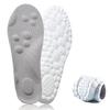 [1 Pair] Massage Insoles for Men and Women, 4D Cloud Technology Insole Super Soft Shoe Inserts, Breathable Shoe Insoles Memory Foam Soft Insoles with Arch Support (Gray, 235 MM) view 1