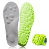 [1 Pair] Massage Insoles for Men and Women, 4D Cloud Technology Insole Super Soft Shoe Inserts, Breathable Shoe Insoles Memory Foam Soft Insoles with Arch Support (Green, 265 MM) view 1