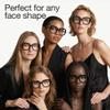 miyya Oversized Blue Light Glasses for Women, Retro Fashion Computer Glasses, Anti-Glare, Eye Strain Relief view 4