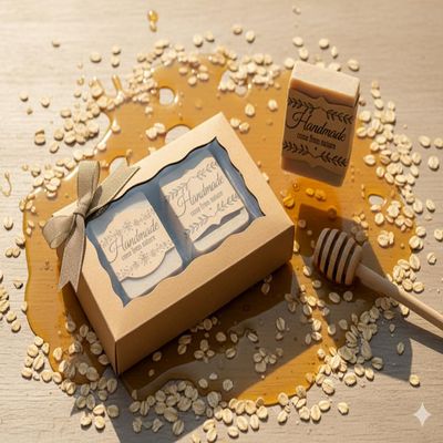 Jabon Artesanal de Avena y Miel