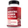 BioSchwartz Bariatric B12 Plus Dissolvable Tablets - 1000mcg Vitamin B12, Vitamin B6, Folate, Biotin - Cherry Strawberry Flavor, 3-Month Supply, Third Party Tested, for Bariatric Patients, 90 Count view 1