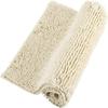 MOLLIFII Chenille Bathroom Rugs Non Slip Bath Mat Quick Dry Washable Rug Super Absorbent Shower Mat Bathroom Accessories (Cream, 20" x 32"), Mfr: 20X32_Cream-A view 1