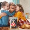 Stuff It, Bruh Almonds Hilarious Roasted Salted Snack Gift Funny Holiday Gag for Adults Families Nut Lovers Food Basket Ideas Resealable Bag view 3