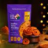 Andhra Spicy & Garlic Murukku Combo | No Palm Oil | No Preservatives | South Indian Chakli | Crispy & Crunchy Tea-Time Snack | Festive Special | Homemade Recipe | 95g x 2 Packs view 2