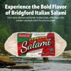 Bridgford Dry Italian Salami 12 oz Pack of 6 - Zero-Carb, Protein-Rich, Naturally Fermented, Shelf-Stable Charcuterie Meat - Ready to Slice & Serve for Sandwiches, Platters, or Snacks view 2