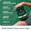 Ancient Nutrition Organic Multi Protein Plant Based Powder, 25g Protein, Hydrolyzed Pea Protein, Digestive Enzymes & Probiotics, Supports Muscle & Gut Health, Vanilla, 15 Servings view 3