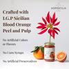Agrisicilia Sicilian Blood Orange Marmalade I.G.P. Authentic Italian Citrus Jam with Fruit Peel, Made in Sicily, 12.7 oz (360 g) Glass Jar view 3