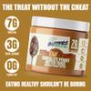 Fit Butters High Protein Naturally Sweetened Cashew Peanut Butter - Added Protein and Coconut Oil, Low Sugar, Complete Protein Dessert Flavored Natural Nut Butter (Chocolate Peanut Butter Fudge) view 3