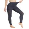 AMZAM Medical Compression Pantyhose for Women & Men, 15-20 mmHg Graduated Compression Leggings, Opaque Footless Waist High Compression Stockings for Edema, Varicose Veins, Post Surgery,Grey XL view 1