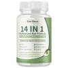 EVERVISION 14 in 1 Advanced Eye Formula, Eye Supplement with Lutein, Zeaxanthin, Astaxanthin, Bilberry Extract & Zinc, Eye Vitamin and Mineral Supplement for Adults & Seniors, 60 Capsules (1) view 1