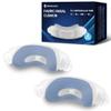 2 PCS N30i Nasal Cushion for AirTouch N30i (W),1 pc Soft Fabric Nasal Cushion& 1 pc Velvet-Lined CPAP Nasal Cushion for AirTouch N30i,Soft Fabric for All Seasons, Velvet-Lined for Fall/Winter(Blue) view 1